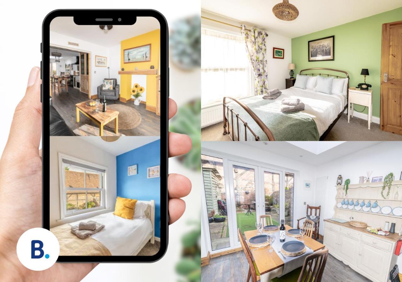 Stylish 2 Bedrooms Cosy & Bright Cottage, Pet Friendly, Sleeps 5, Titchfield Village - Summer Special Offer!! - By Blue Puffin Stays Dış mekan fotoğraf